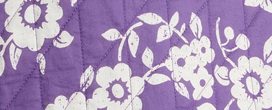 COACH®,Quilted Floral Wrap Skirt,