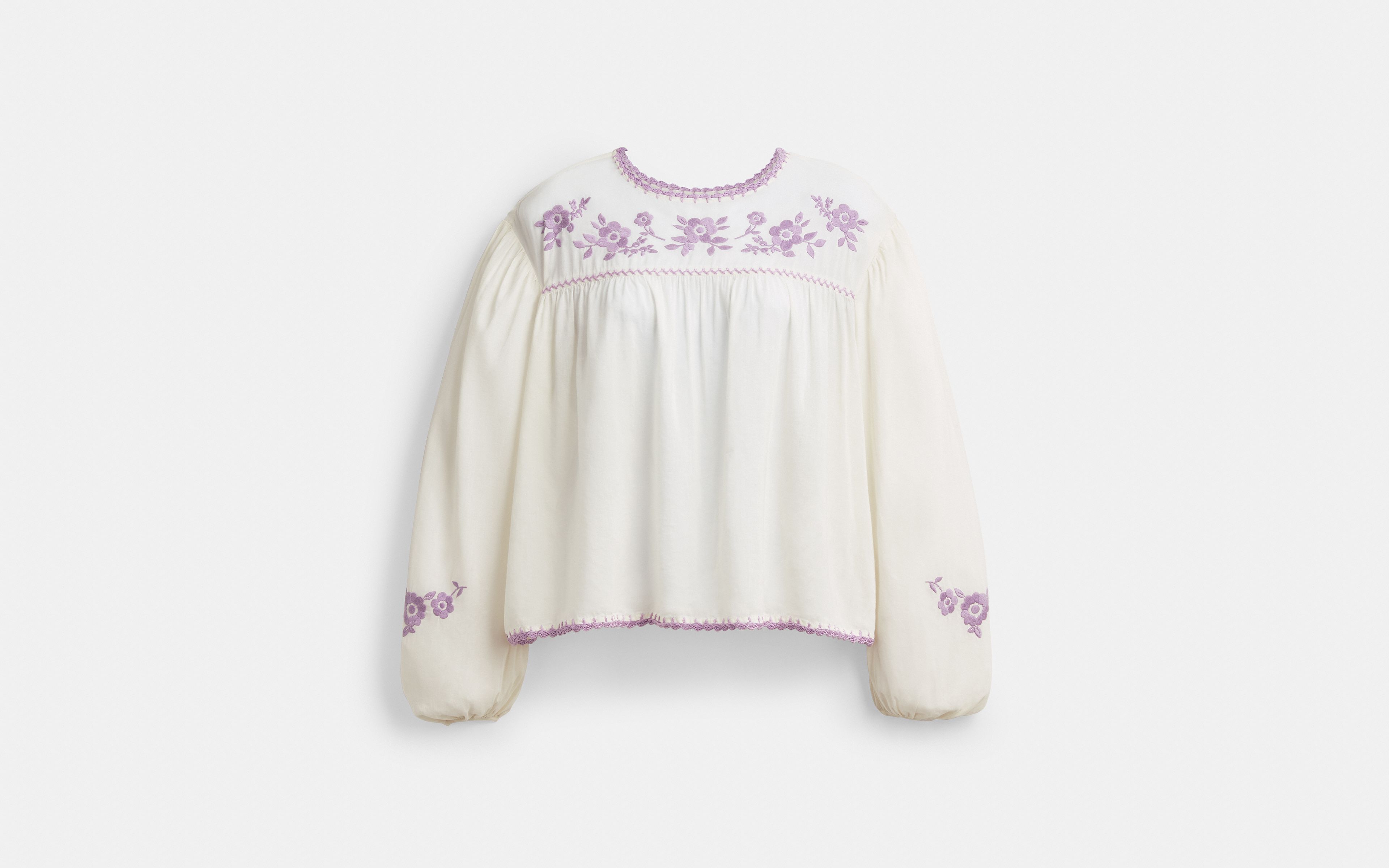 Floral Embroidered Blouse