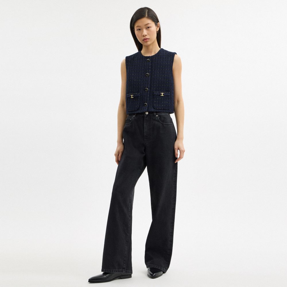 COACH®,Heritage C Boucle Vest,,Scale View