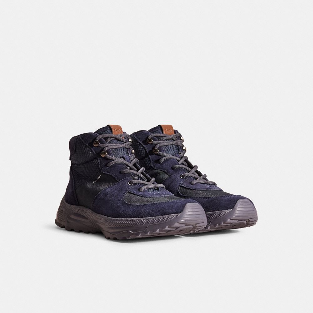 Coach Restored C250 Hiker Boot In Ink Multi