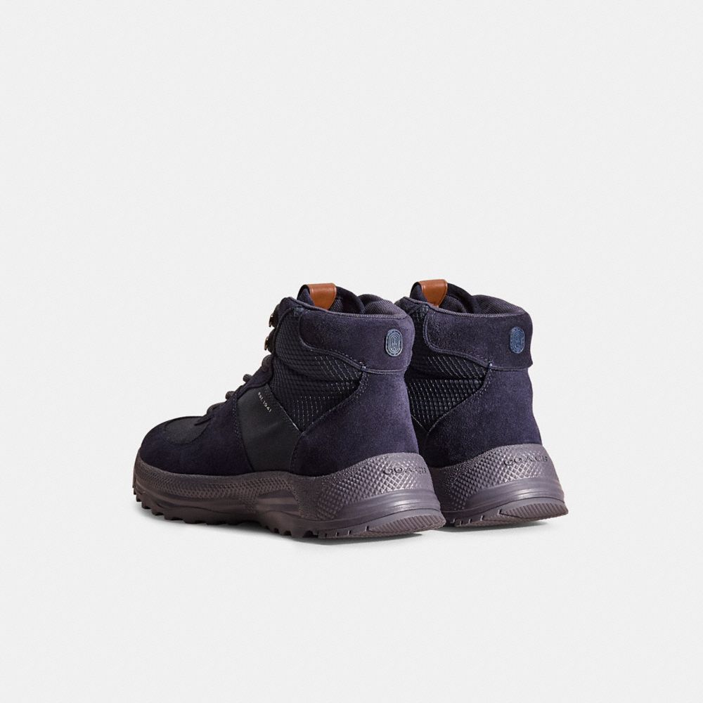 Coach Restored C250 Hiker Boot In Ink Multi