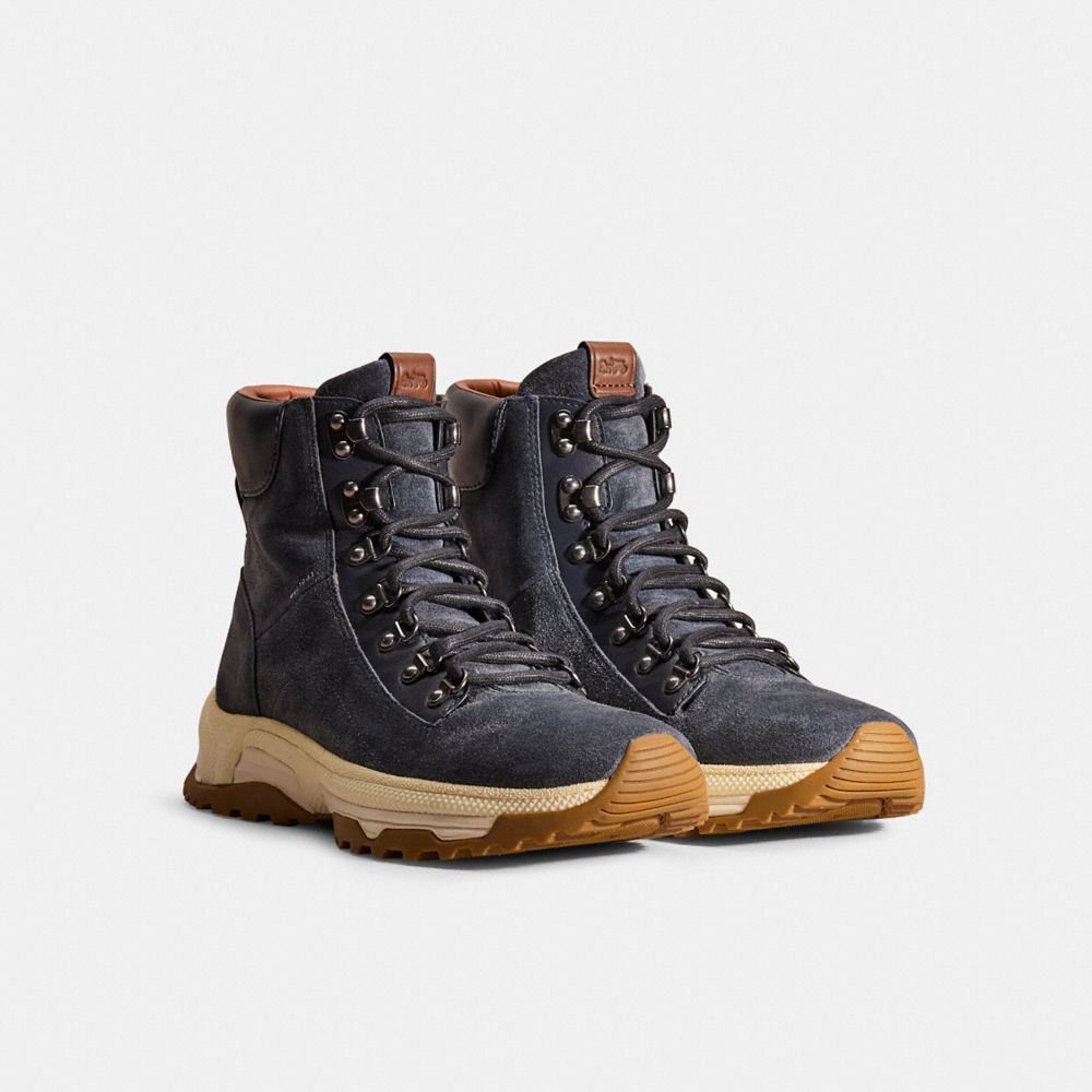 Coach Restored  City Hiker Boot In Midnight Navy