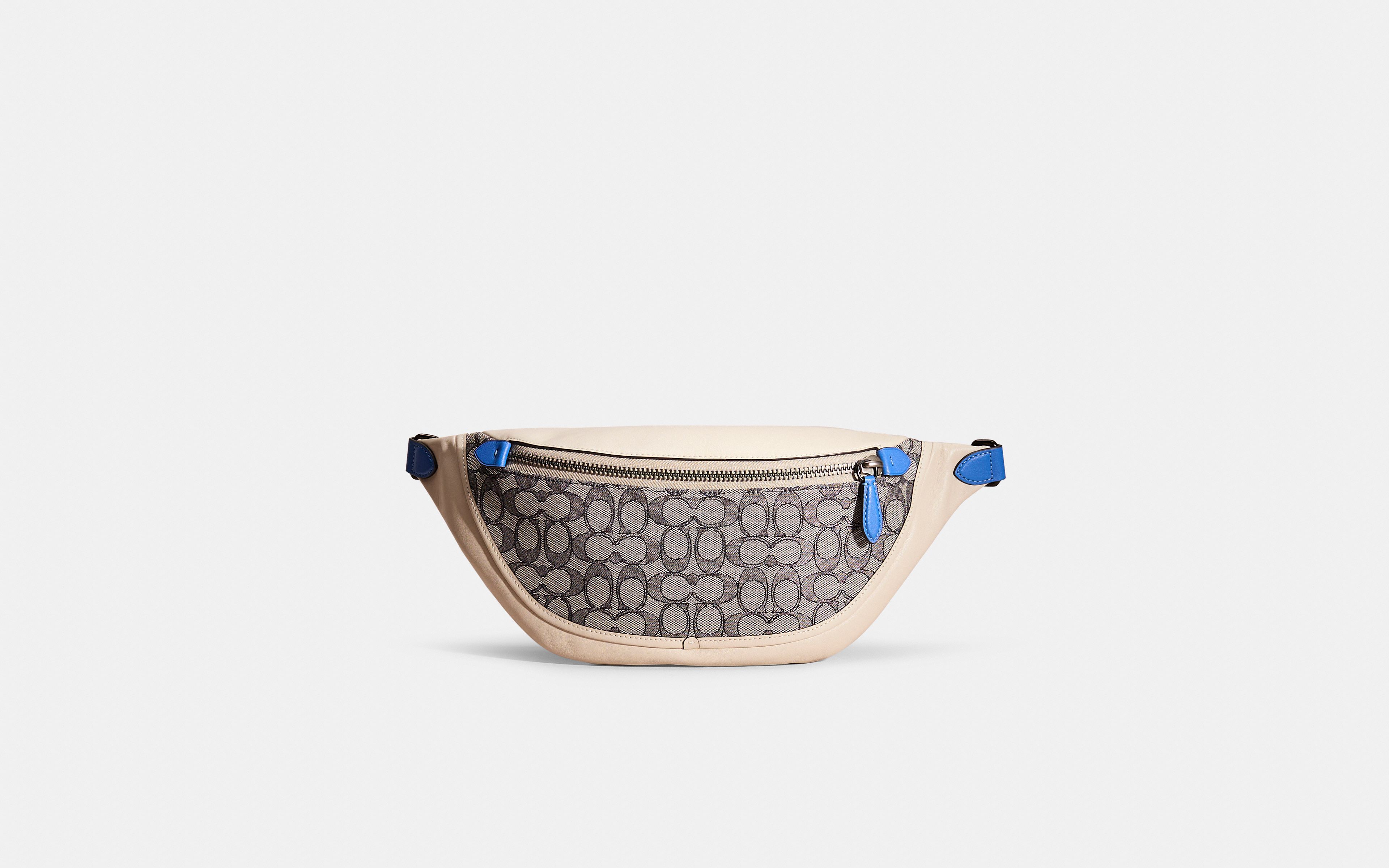 Restored League Belt Bag In Signature Jacquard