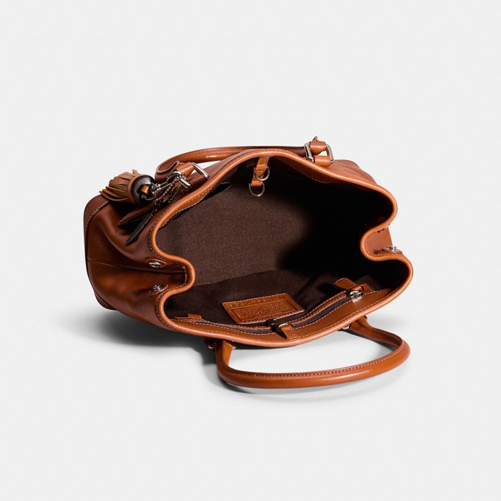 COACH®,Upcrafted Vintage Hamptons Small Carryall,,Inside View,Top View