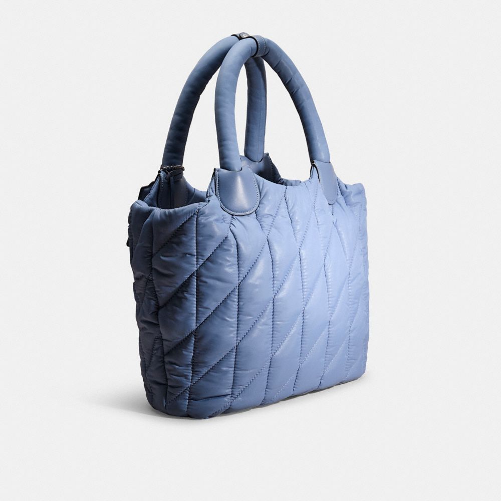 COACH®,Upcrafted Iris Tote Bag,,Angle View