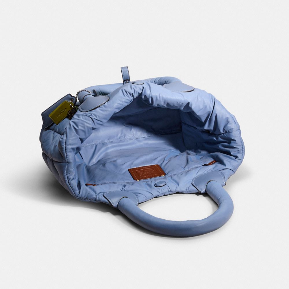 COACH®,Upcrafted Iris Tote Bag,,Inside View,Top View