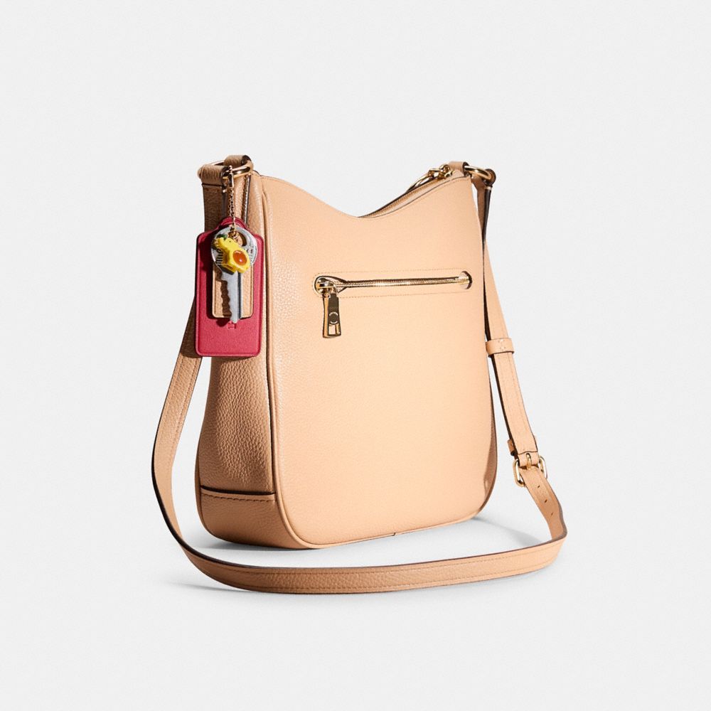 COACH®,Upcrafted Chaise Crossbody Bag,,Angle View