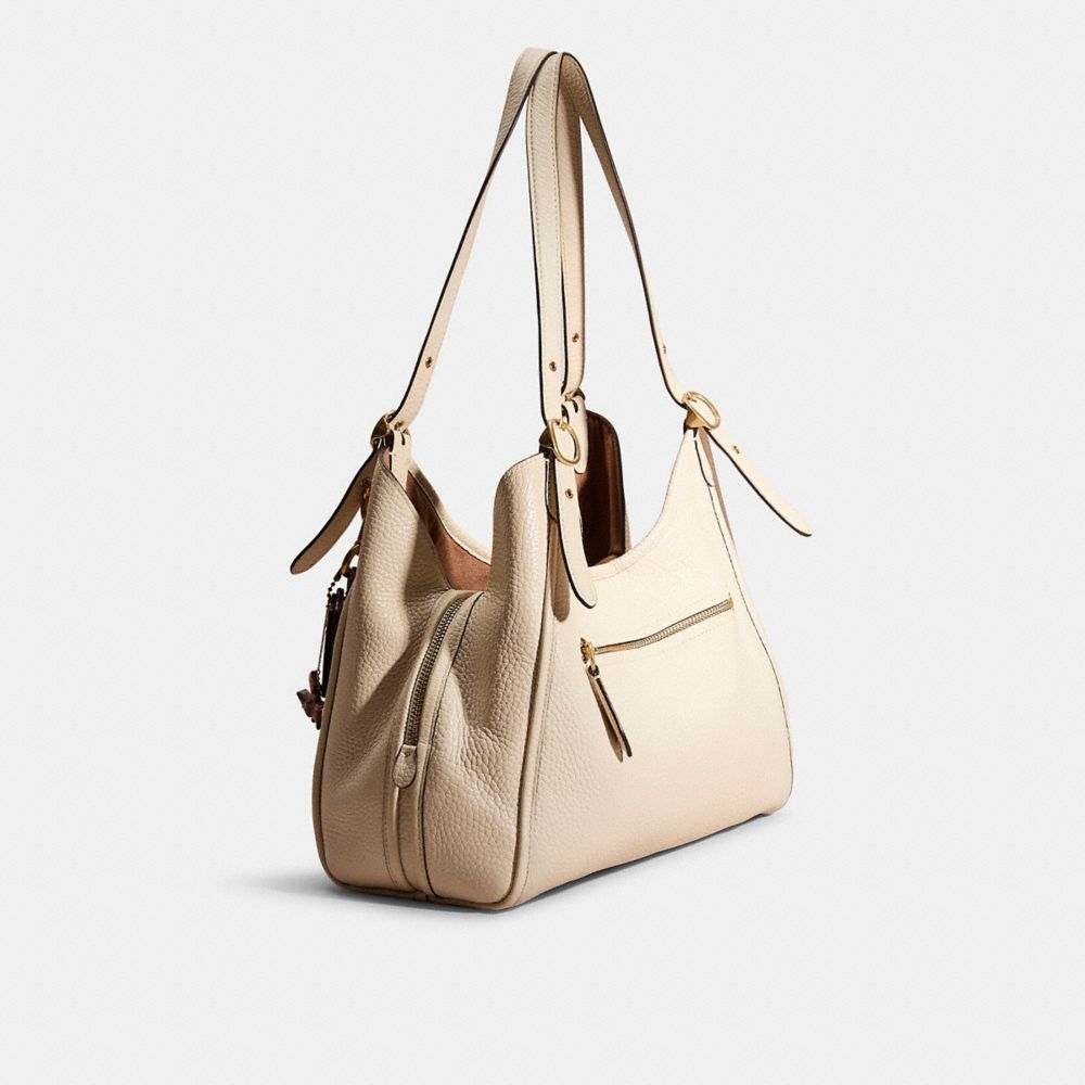 COACH®,Upcrafted Lori Shoulder Bag,,Angle View