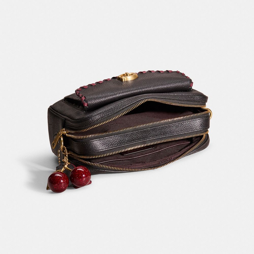 COACH®,Upcrafted Cassie Camera Bag,,Inside View,Top View