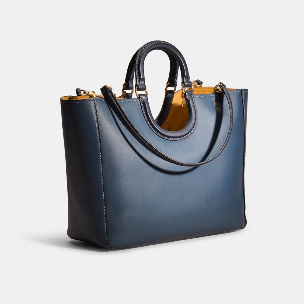 COACH®,Upcrafted Rae Tote Bag In Colorblock,,Angle View