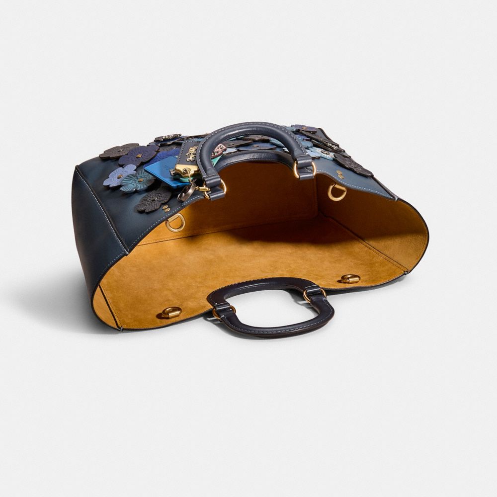 COACH®,Laiton/Denim foncé multi,Inside View,Top View