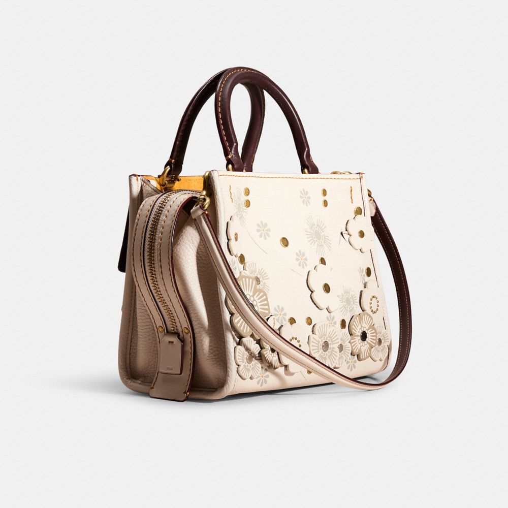 COACH®,Upcrafted Rogue Bag 25 With Tea Rose,,Angle View