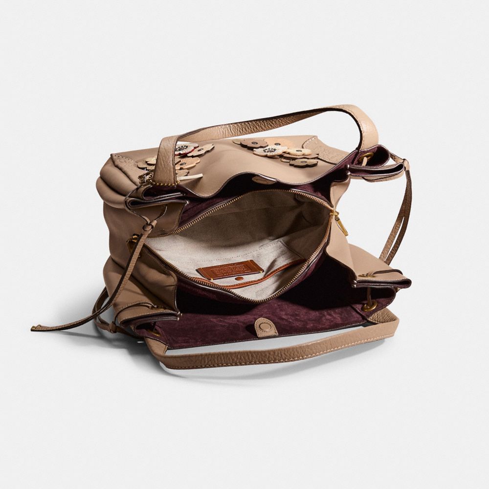 COACH®,Upcrafted Harmony Hobo,,Inside View,Top View