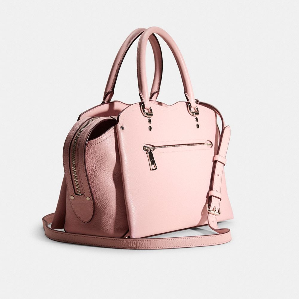 COACH®,Upcrafted Coach Drew Satchel,,Angle View