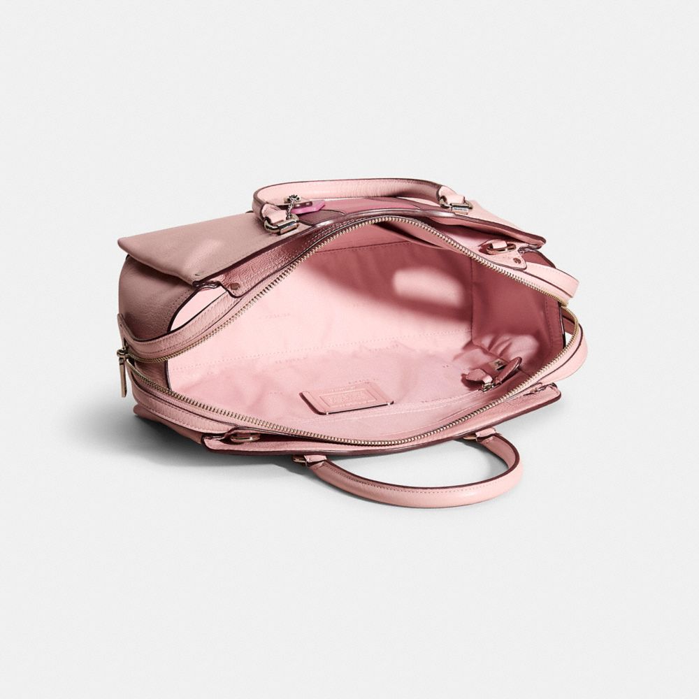 COACH®,Upcrafted Coach Drew Satchel,,Inside View,Top View