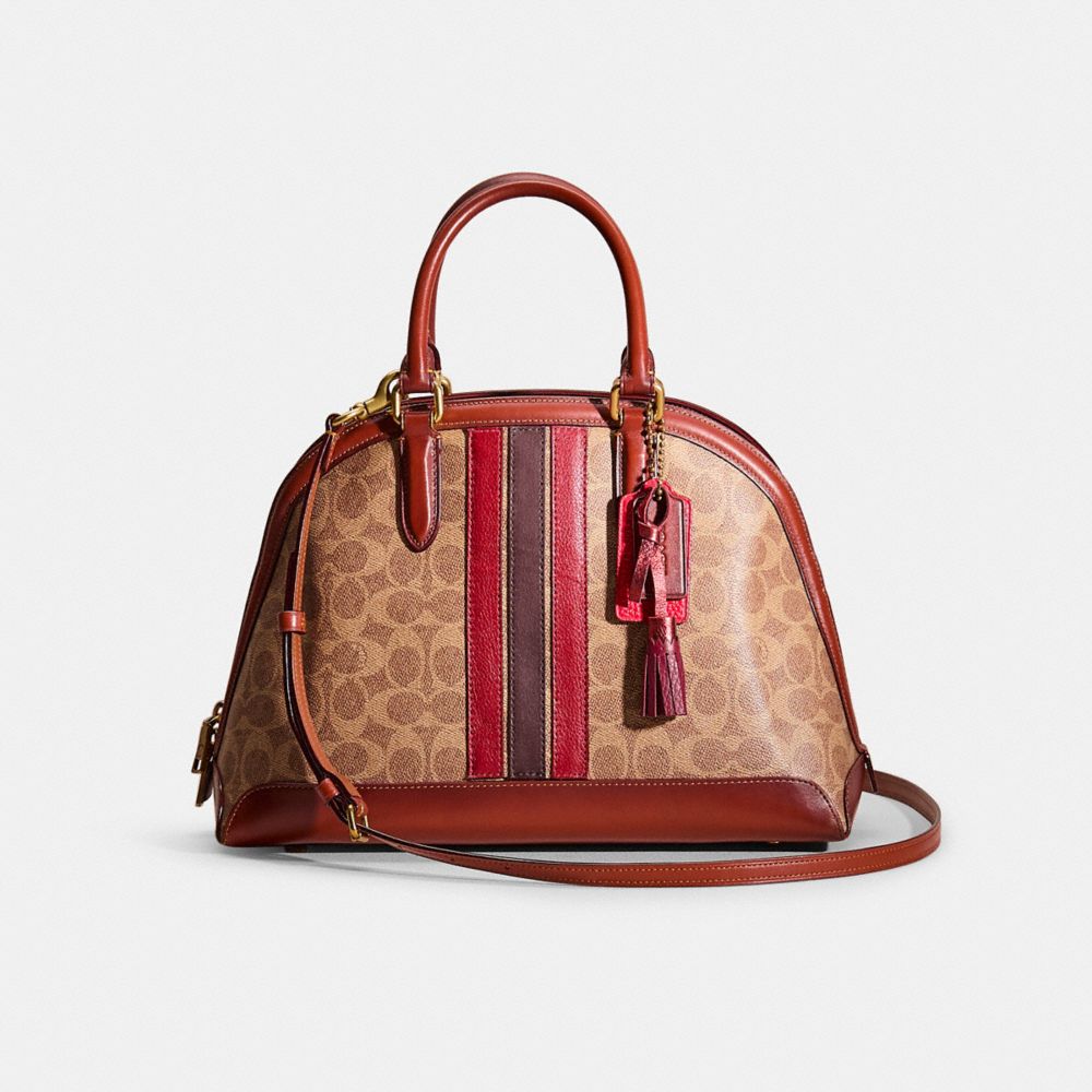 Coach quinn satchel price sale