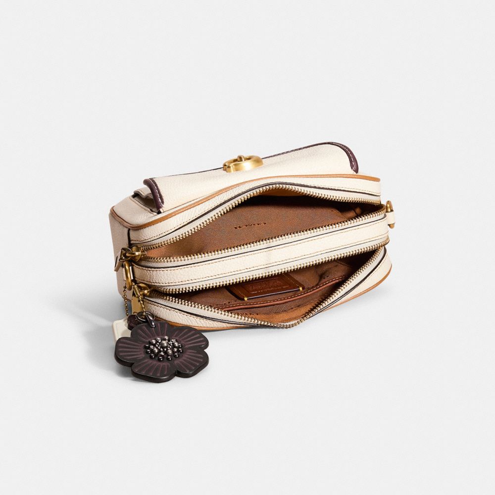 COACH®,Upcrafted Willow Camera Bag In Colorblock,,Inside View,Top View