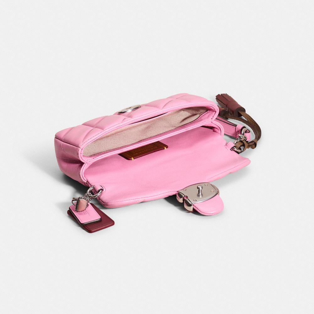 COACH®,Upcrafted Tabby Crossbody Wristlet With Pillow Quilting,,Inside View,Top View