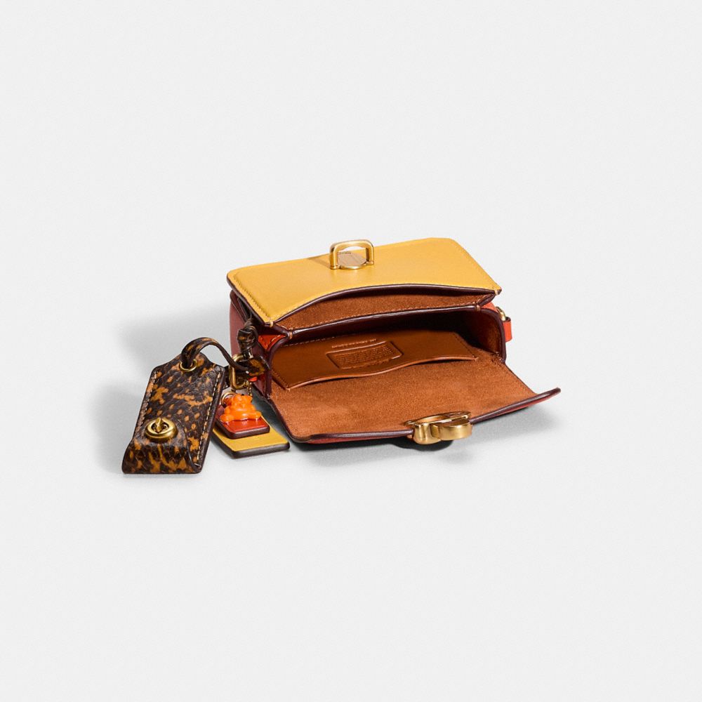 COACH®,Upcrafted Studio Bag 12,,Inside View,Top View