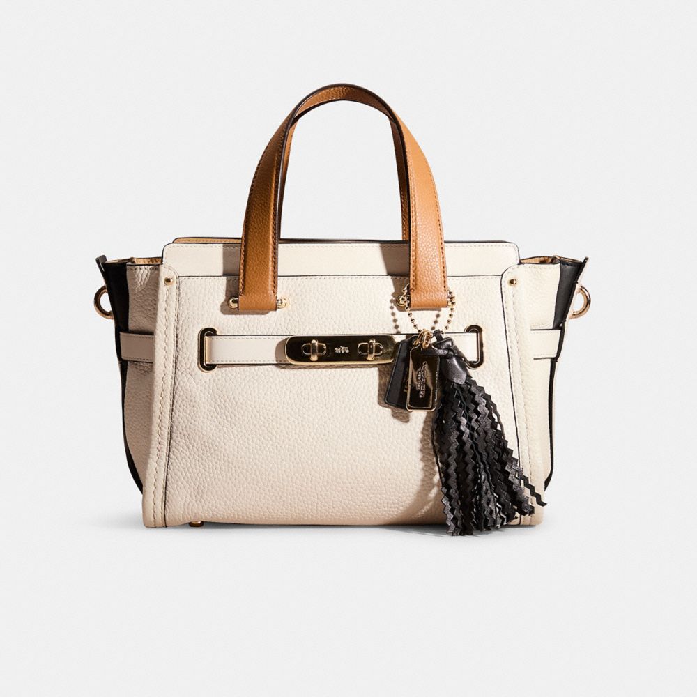 COACH®,Upcrafted Coach Swagger 27 In Colorblock,,Front View