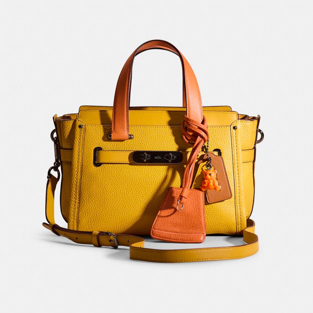 Coach swagger yellow sale