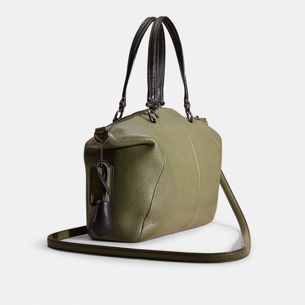 COACH®,Upcrafted Prairie Satchel,,Angle View