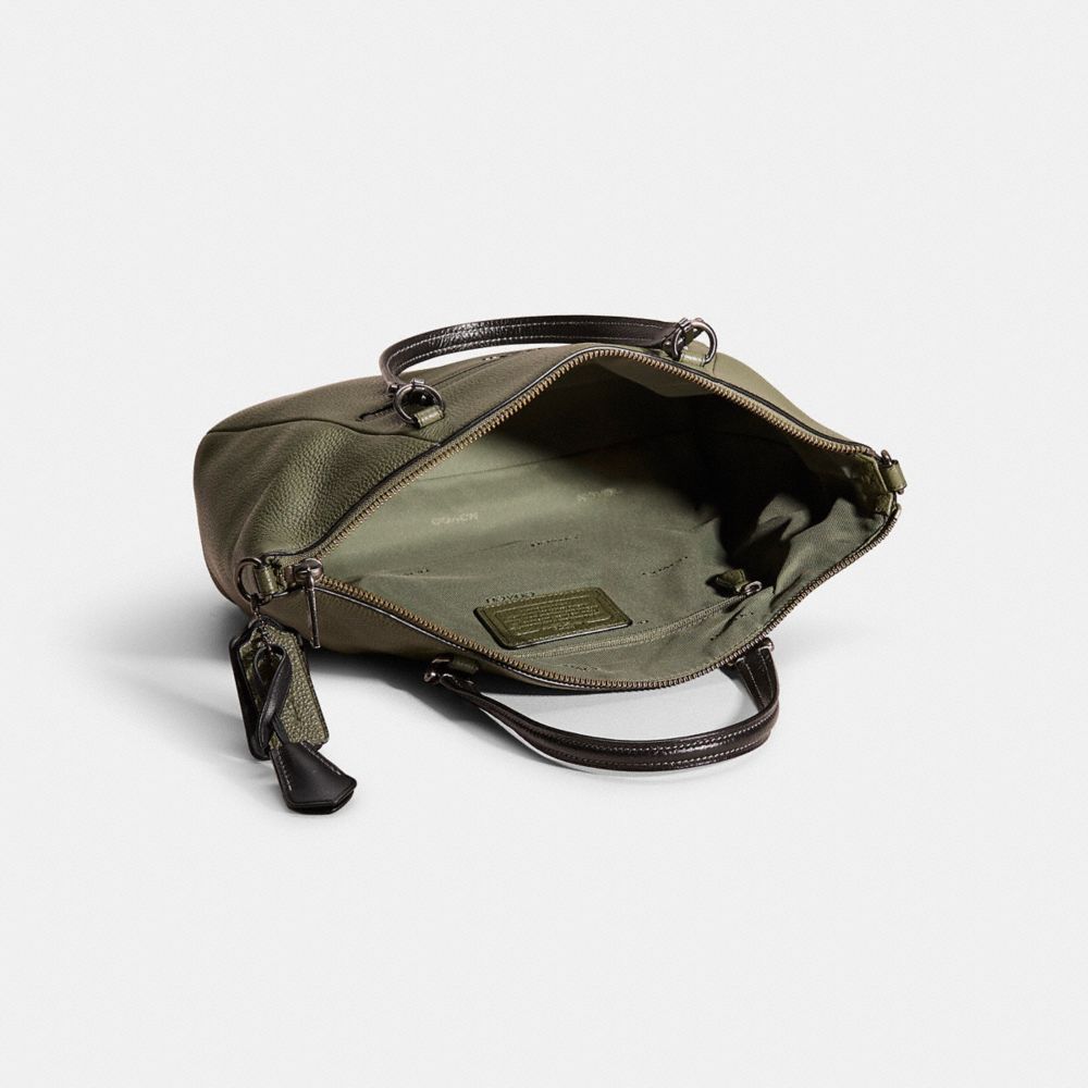 COACH®,Upcrafted Prairie Satchel,,Inside View,Top View