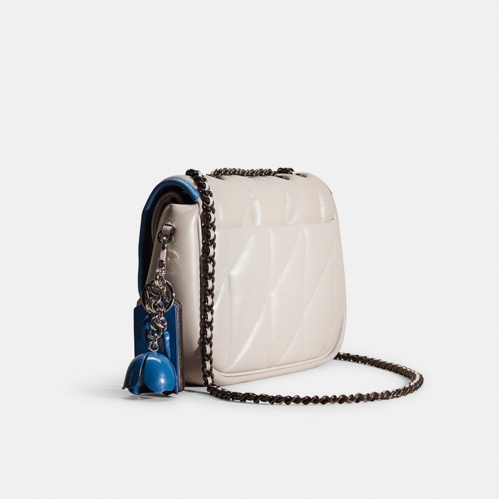 COACH®,Upcrafted Pillow Madison Shoulder Bag With Quilting,,Angle View