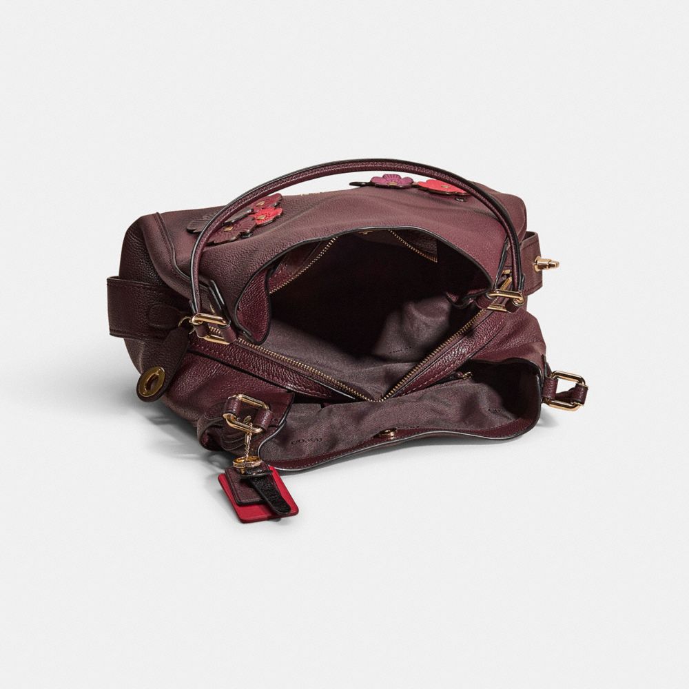 COACH®,Upcrafted Edie Shoulder Bag 31,,Inside View,Top View