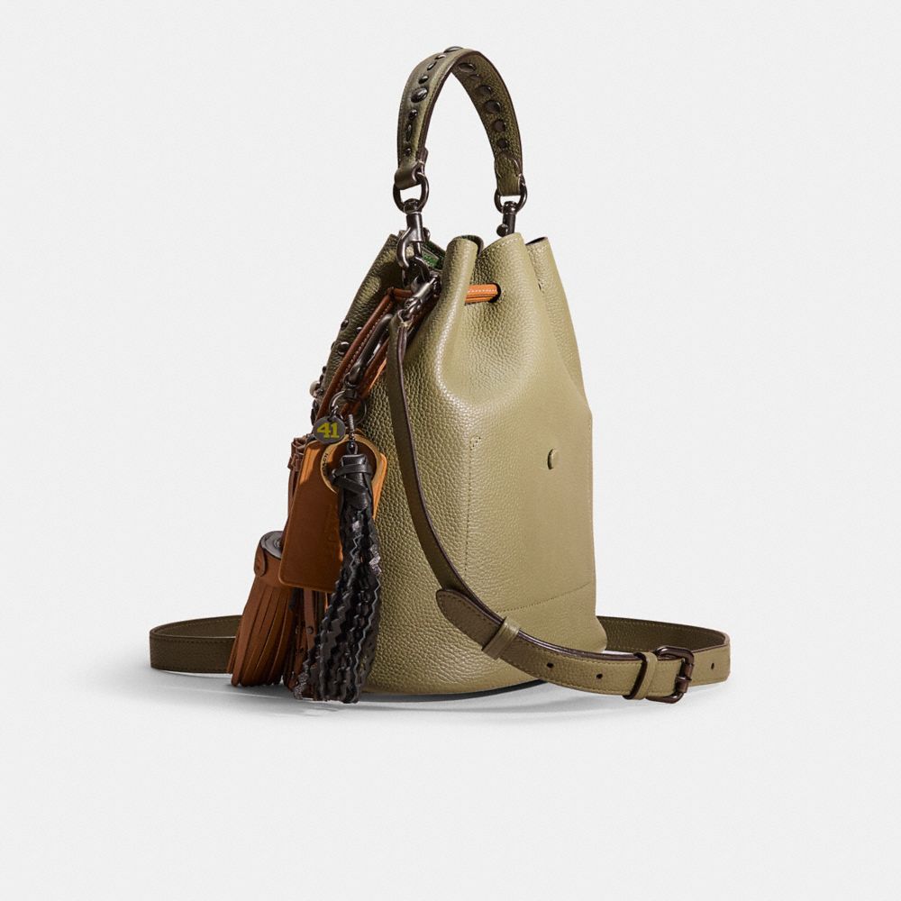 COACH®,Étain/Fougère clair,Angle View