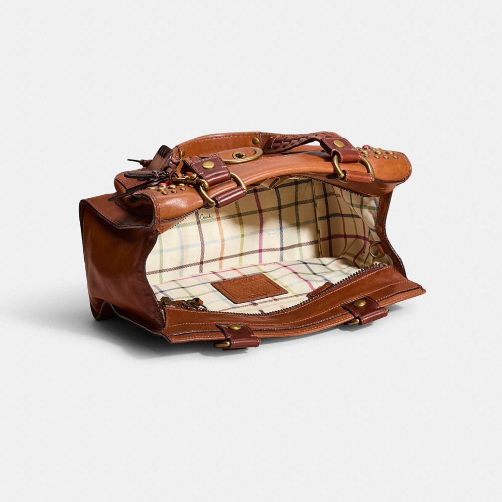 COACH®,Upcrafted Bleecker Shopper Bag,,Inside View,Top View