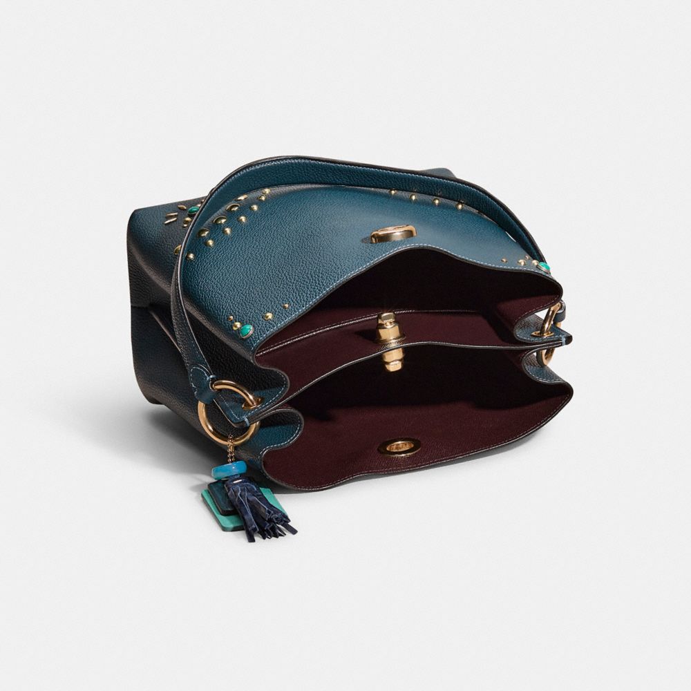 COACH®,Upcrafted Charlie Bucket Bag,,Inside View,Top View