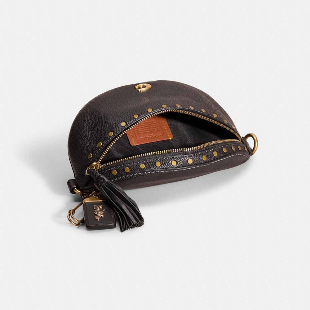 COACH®,Upcrafted Bethany Belt Bag,,Inside View,Top View