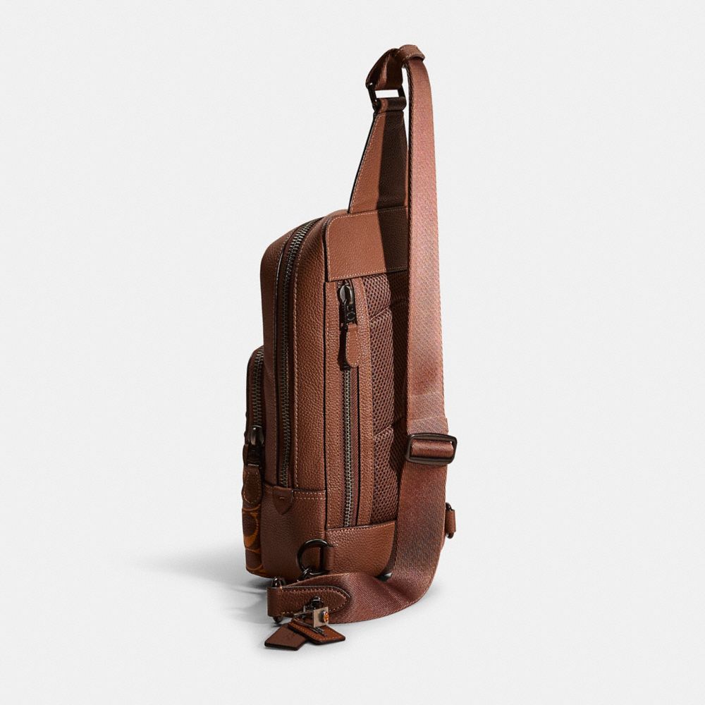 COACH® | Upcrafted Gotham Pack In Signature Leather