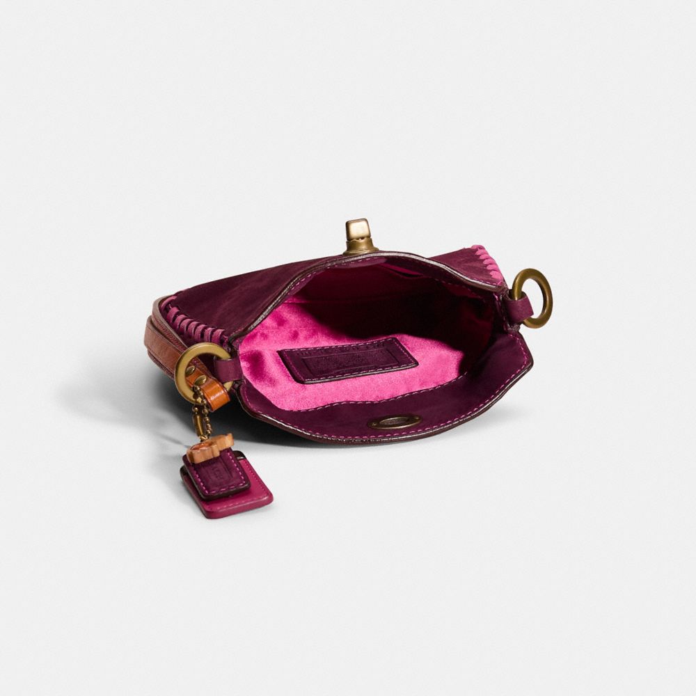 COACH®,Upcrafted Chelsea Turnlock Demi Bag,,Inside View,Top View