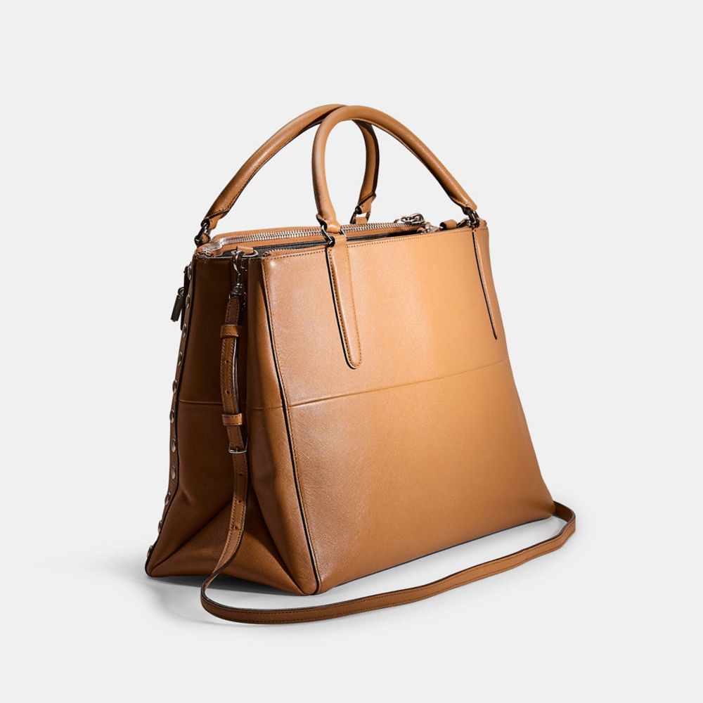 COACH®,Upcrafted Large Borough Bag,,Angle View