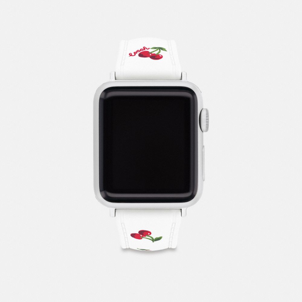 COACH®,Apple Watch® Strap, 38 Mm, 40 Mm And 41 Mm,,Front View