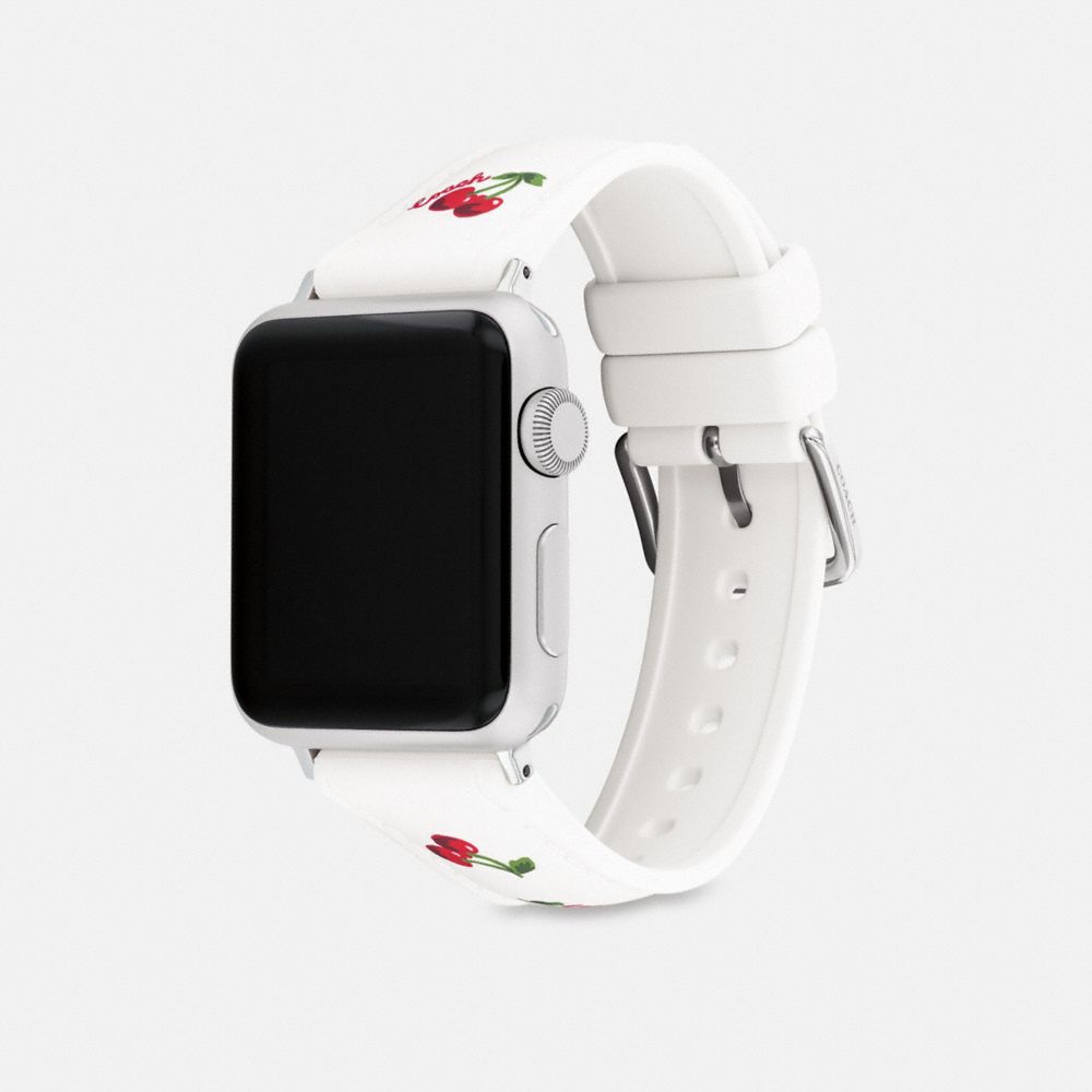 COACH®,Apple Watch® Strap, 38 Mm, 40 Mm And 41 Mm,,Angle View