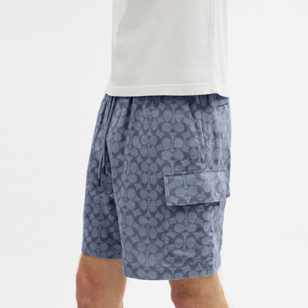 COACH®,Signature Camp Shorts,,Detail View
