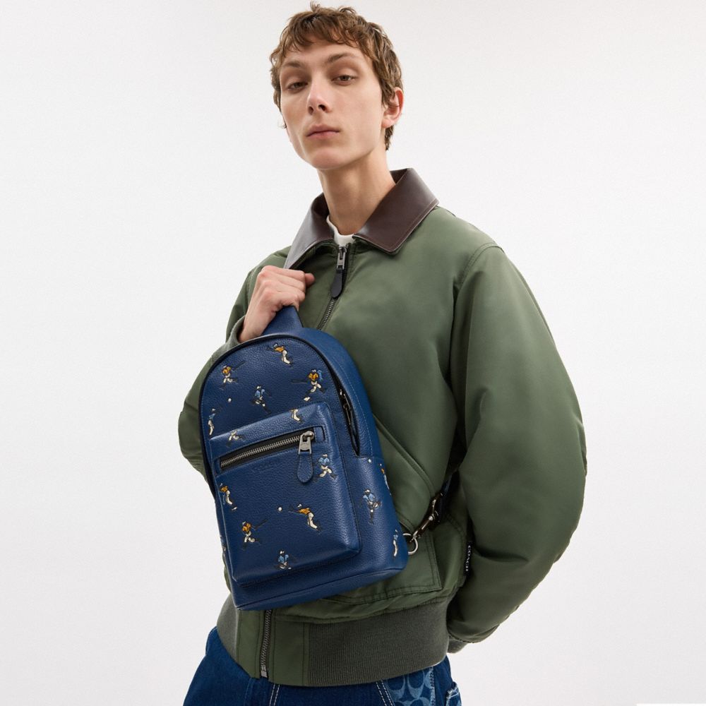 COACH®,Qb/Bleu Profond Multi,Detail View