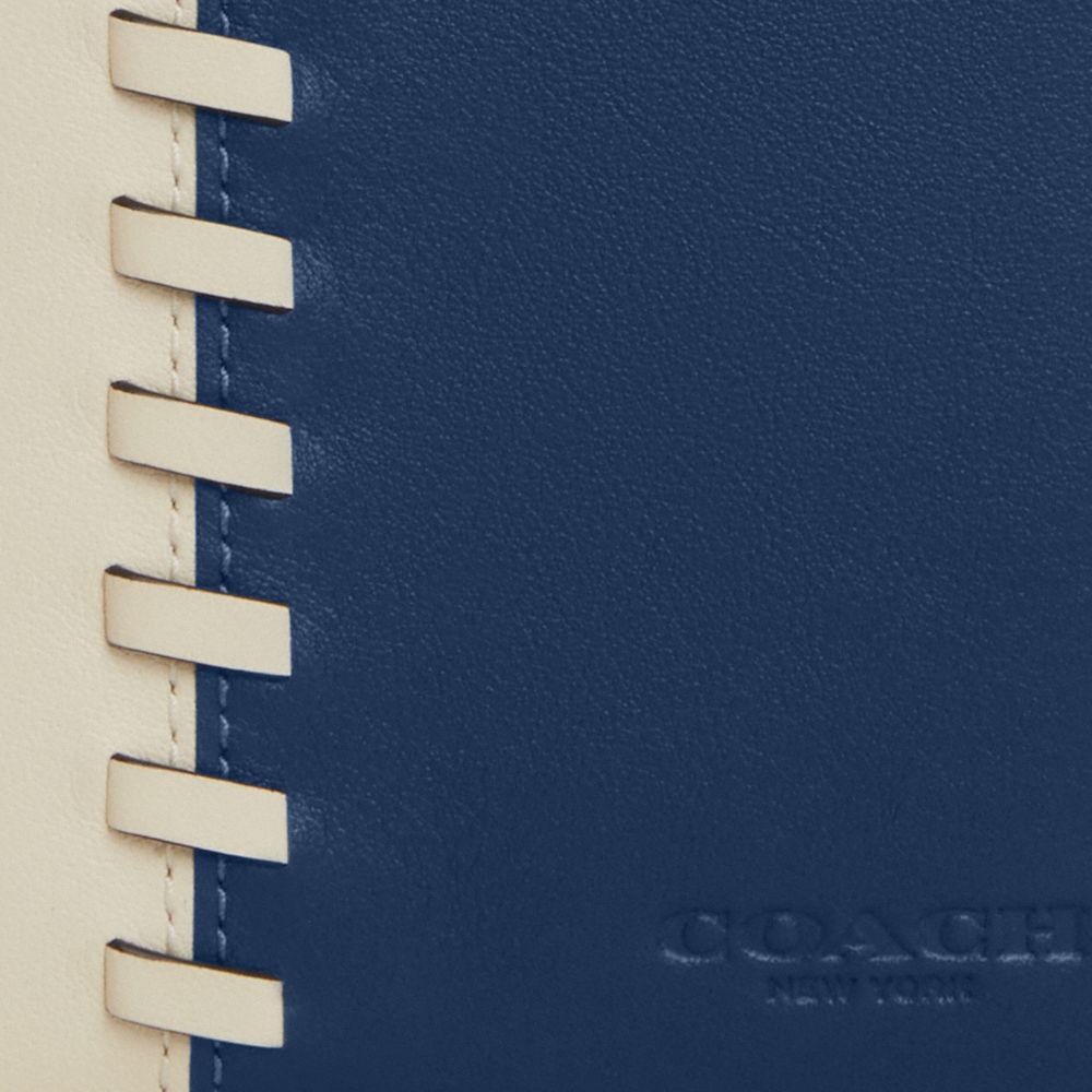 COACH®,Passport Card Case With Whipstitch,,Closer View