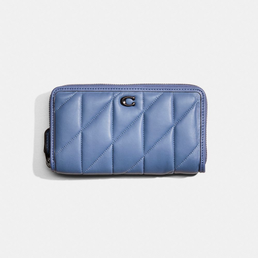 COACH®,Restored Accordion Zip Wallet,,Front View