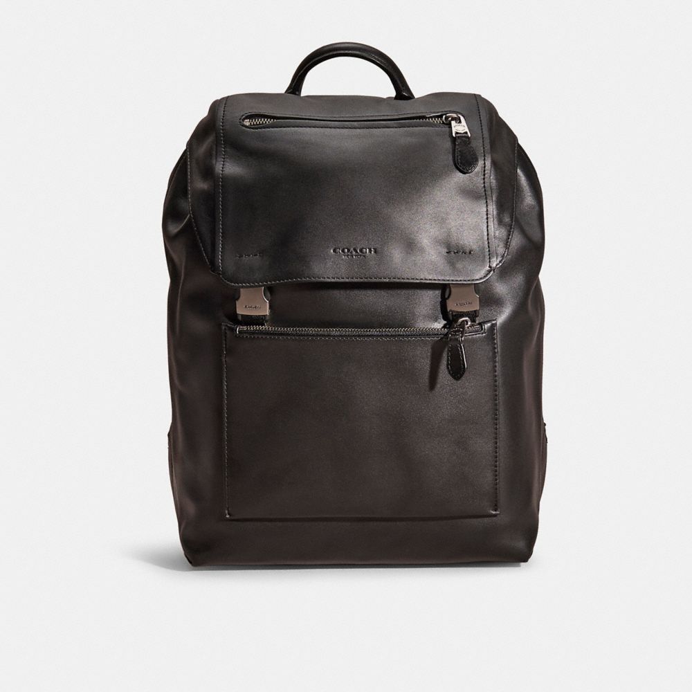 Black Antique Nickel/Black Restored Manhattan Backpack