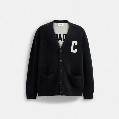 Coach Knit Cardigan