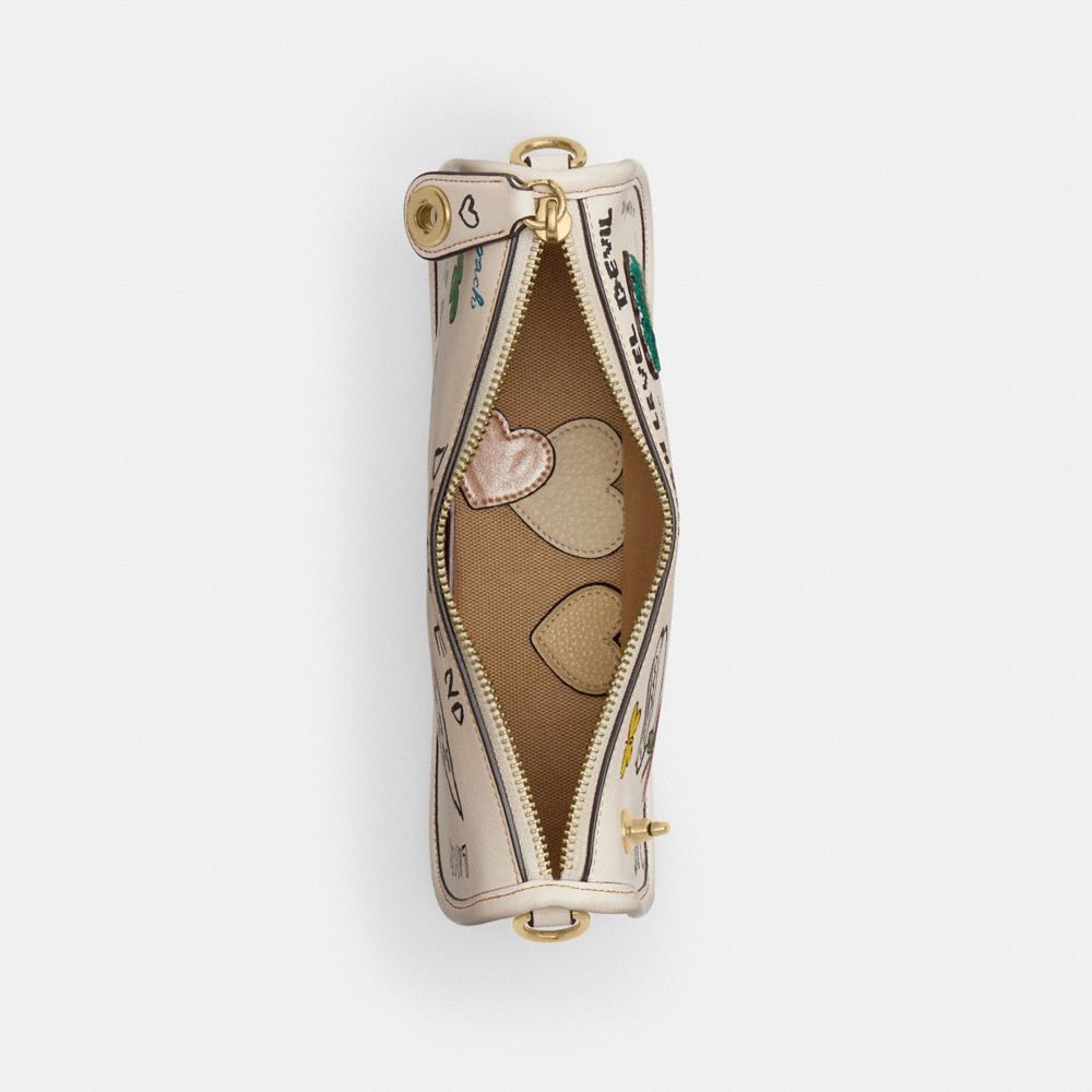 COACH®,Upcrafted Swinger Bag,,Inside View,Top View