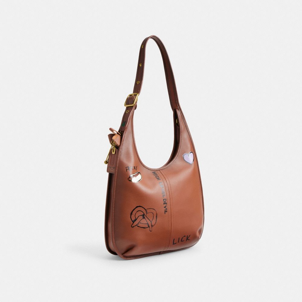 COACH®,Upcrafted Ergo Shoulder Bag 33,,Angle View