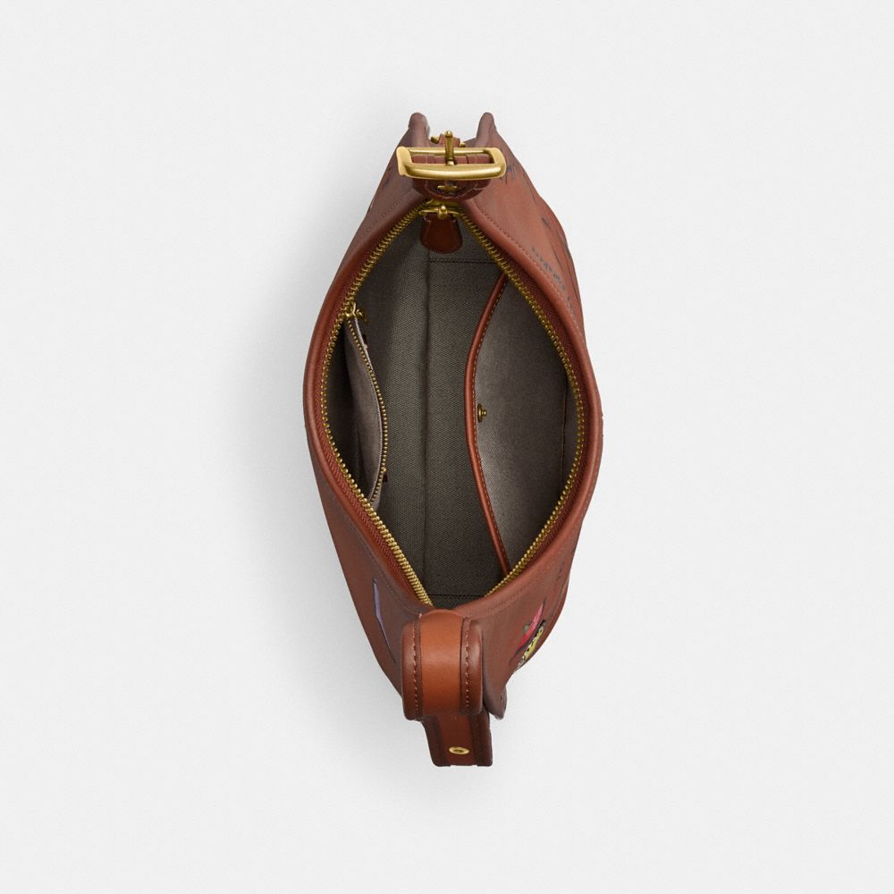 COACH®,Upcrafted Ergo Shoulder Bag 33,,Inside View,Top View