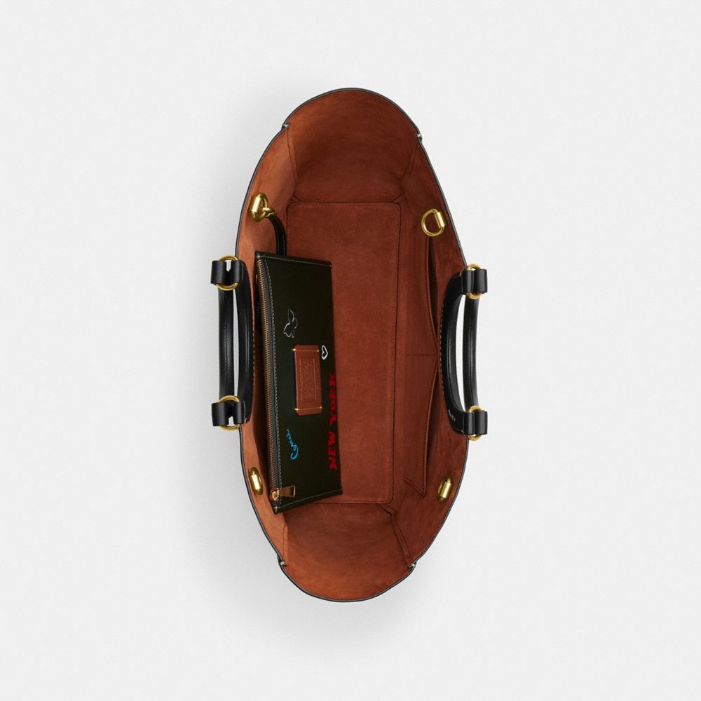COACH®,Upcrafted Rae Tote,,Inside View,Top View
