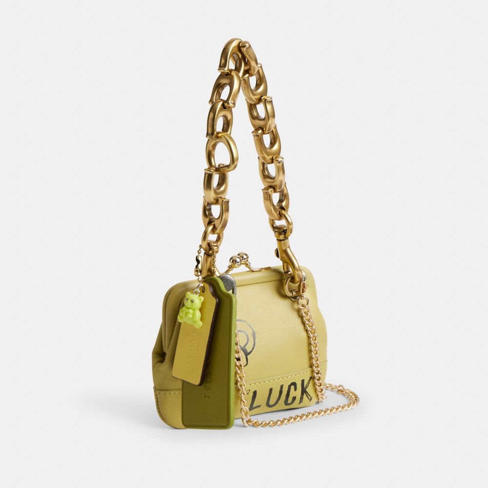 COACH®,Upcrafted Vintage Utility Purse,,Angle View