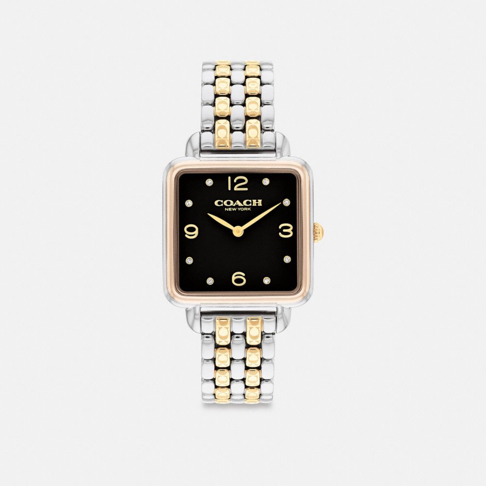 Coach Cass Watch, 28mm In Gold/silver/rose Gold